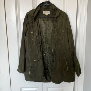 Michael Kors Olive Green Women's Raincoat